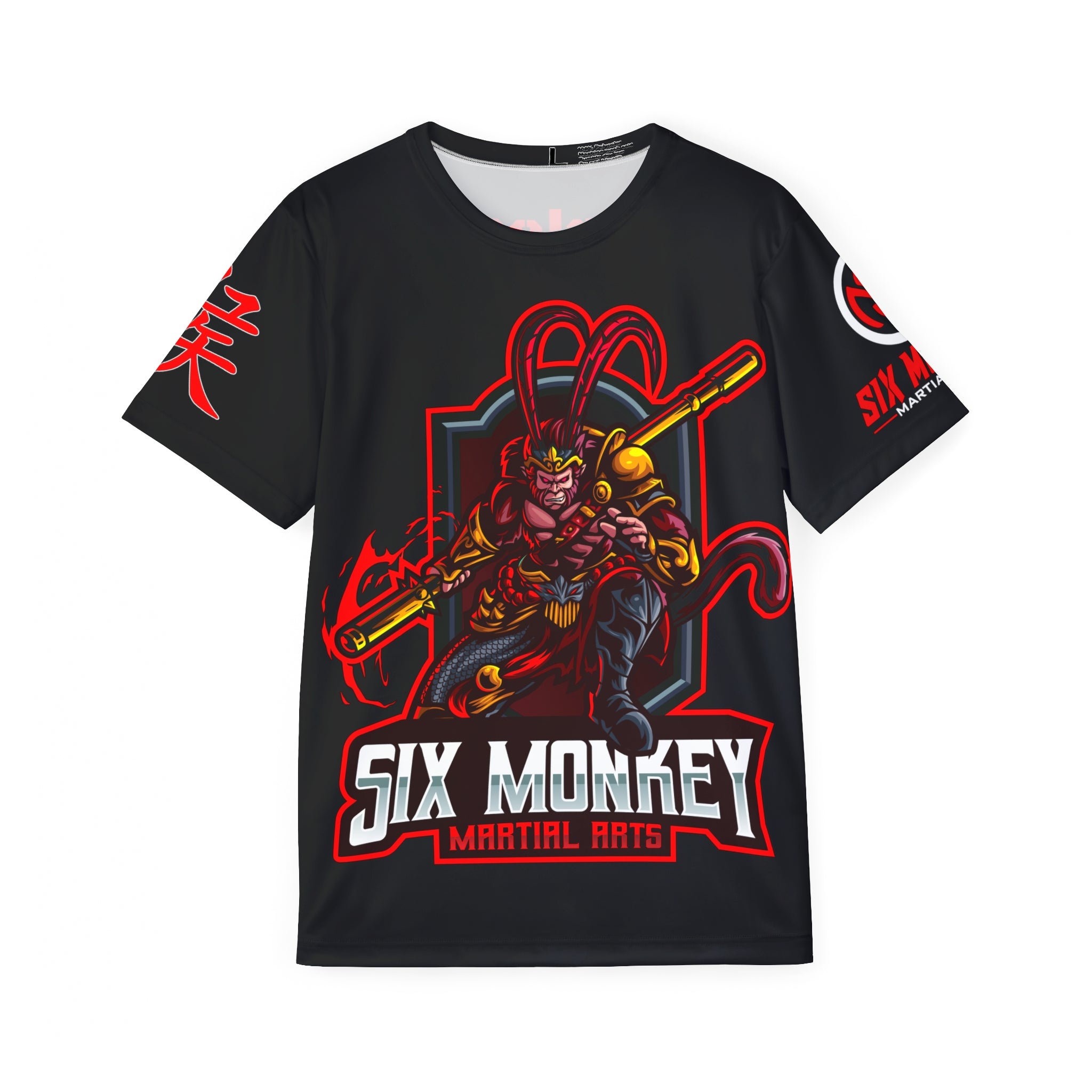 Six Monkey Red Monkey Jersey