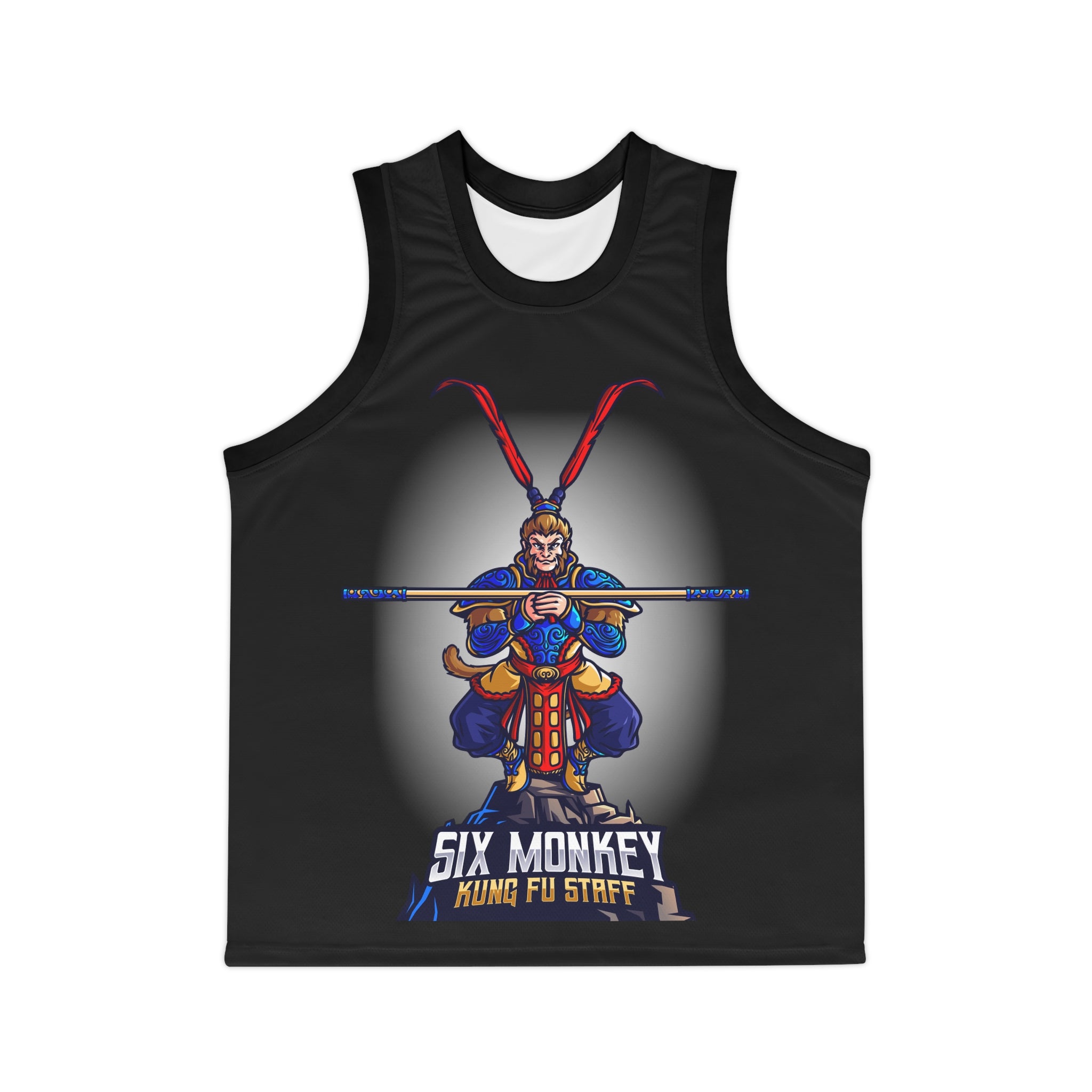 Six Monkey Kung Fu Staff Tank Top