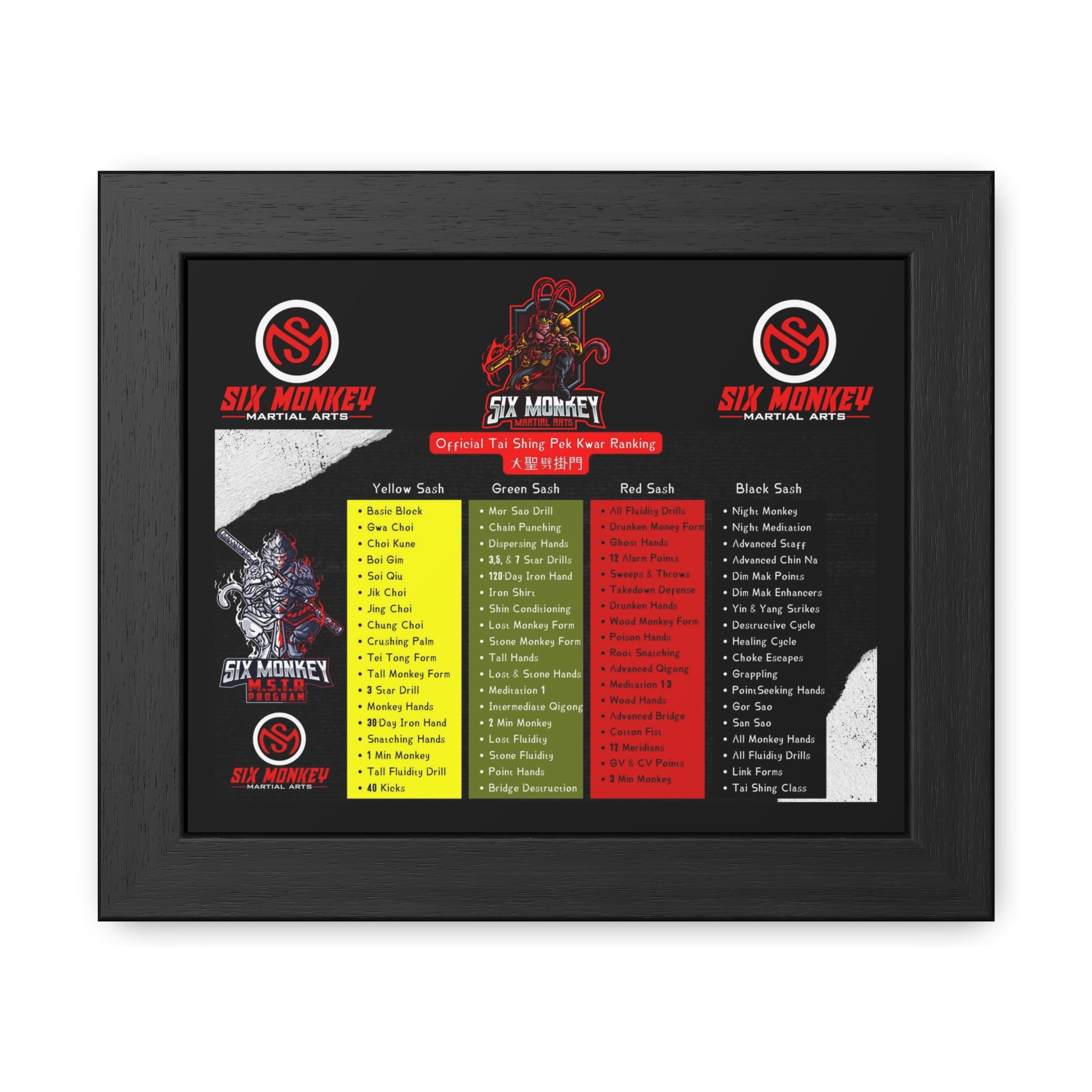 Tai Shing Ranking Framed Posters