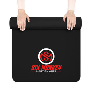 Six Monkey Rubber Yoga Mat