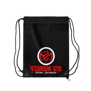 Six Monkey Martial Arts Drawstring Bag