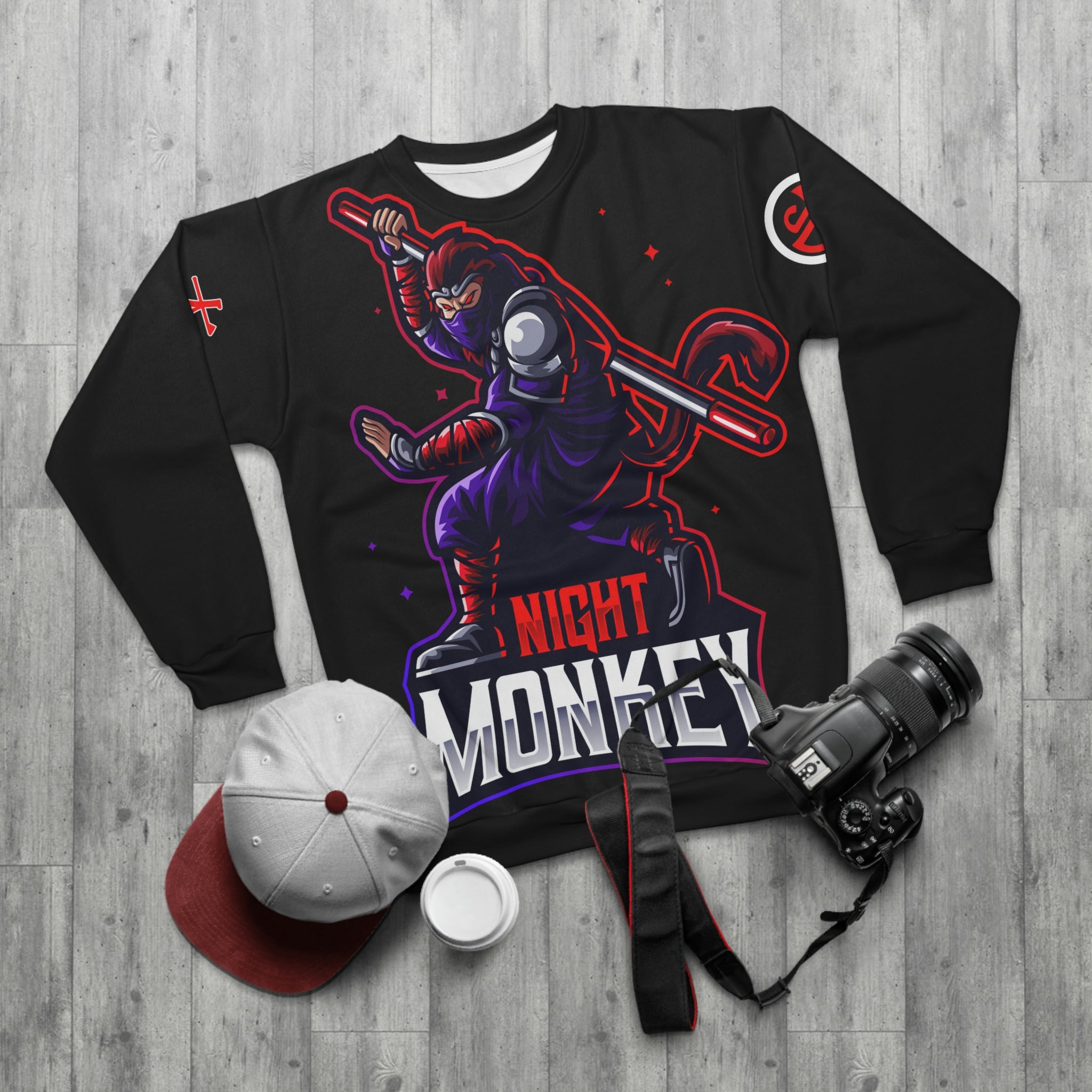 Night Monkey Kung Fu Sweatshirt